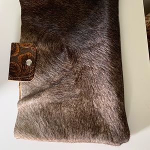 100% Leather and Cowhide tablet case